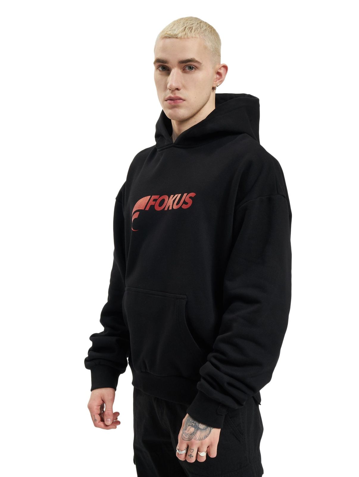 Fokus x Def Logo Hoody Schwarz von Fokus x Def