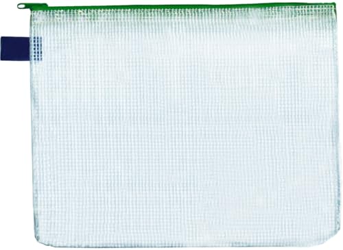 Foldersys Reißverschlusstasche B4 PVC grün von FolderSys