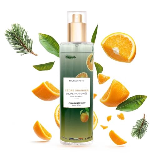 Folie Cosmetic - Körper- & Haarspray Zedernholz Orange – 250 ml von Folie Cosmetic