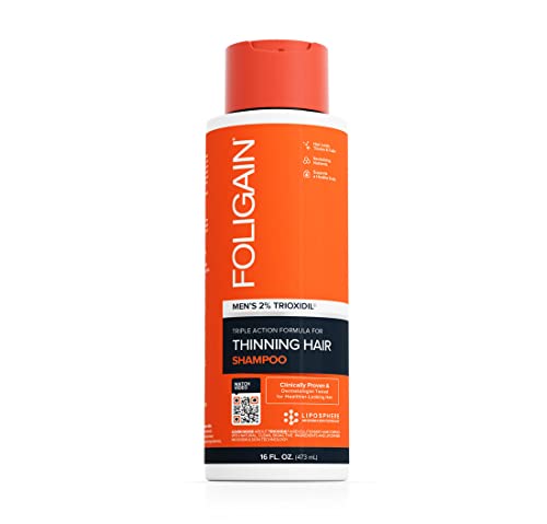 Anti-Haarausfall-Shampoo für Männer (473 ml) von Foligain