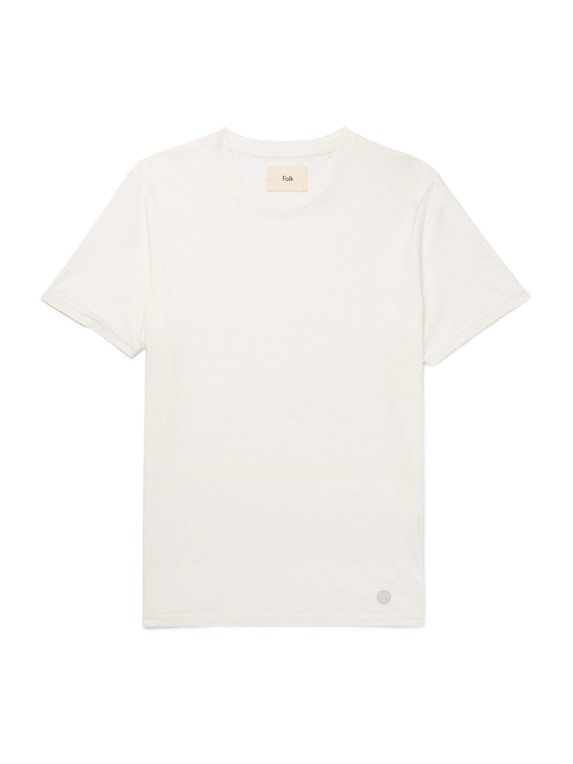 Folk - Assembly Cotton-Jersey T-Shirt - Men - White - 6 von Folk