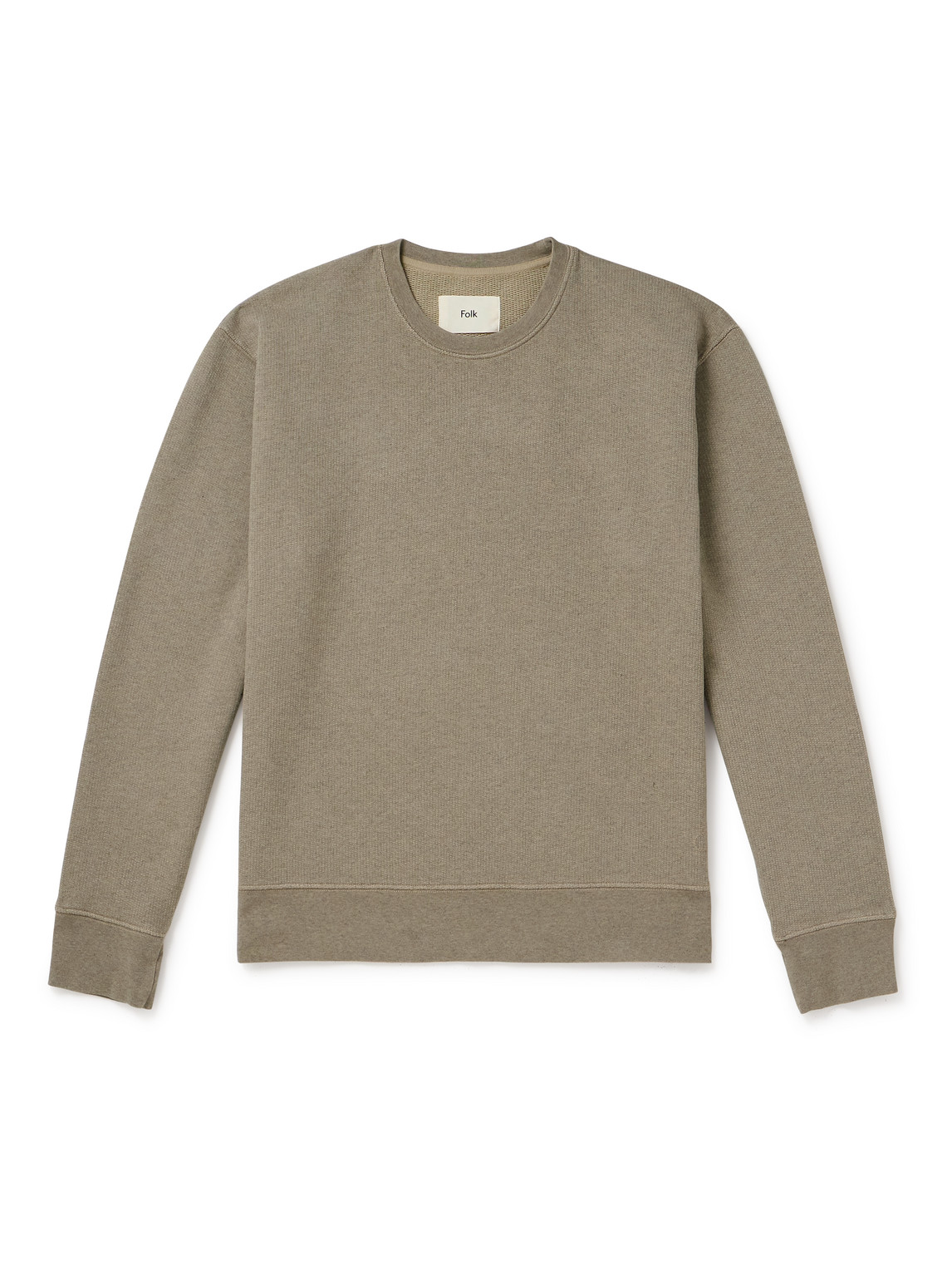 Folk - Cotton-Jersey Sweatshirt - Men - Brown - 3 von Folk