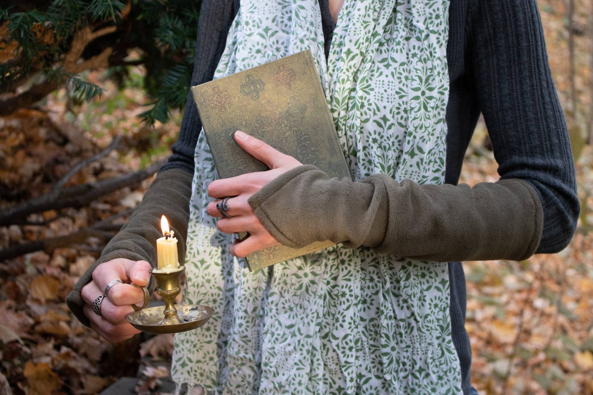 Armstulpen, Elfe, Fee, Renaissance, Mittelalter, Mittelalter Armstulpen von FolkOfTheWood