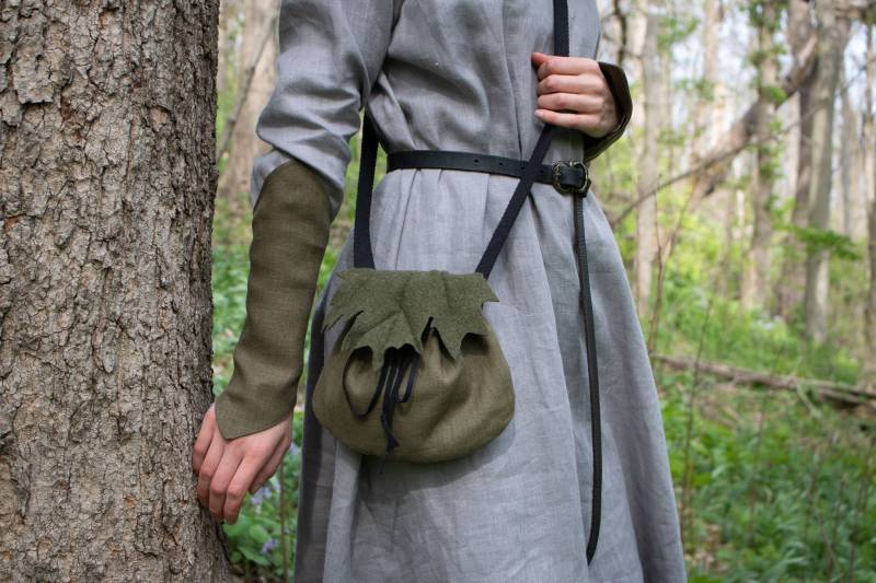 Umhängetasche, Elfenblatt Elfen Handtasche, Handtasche von FolkOfTheWood