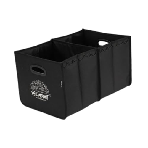 Folpus Camping-Aufbewahrungstasche, Kochutensilien-Organizer, Tasche für Wander- und Reisebedarf, Aufbewahrungstasche für Gastanks zum Grillen, Schwarz von Folpus