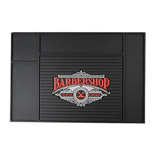 Folpus Friseur Organizer Matte, Flexible PVC Stationsmatte, Salon Friseursalon Arbeitsplatz Pads, Schönheitssalon Werkzeuge, Thekenmatte für Haarschneidemasc Folpus Friseur Organizer Matte, Flexible PVC Stationsmatte, Salon Friseursalon Arbeitsplatz Pads, Schönheitssalon Werkzeuge, Thekenmatte für Haarschneidemasc von Folpus