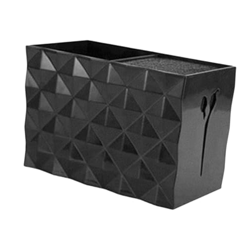 Folpus Kamm-Scheren-Aufbewahrungsbox, Clip-Halter, Rack, professionelle Organizer-Box, Scherenhalter, Box, Scheren-Aufbewahrungsbuchse für Clips, Schwarz Folpus Kamm-Scheren-Aufbewahrungsbox, Clip-Halter, Rack, professionelle Organizer-Box, Scherenhalter, Box, Scheren-Aufbewahrungsbuchse für Clips, Schwarz von Folpus