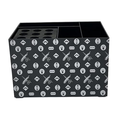 Folpus Salon-Scherenhalter, Friseur-Organizer, Friseur-Halter, Etui, Scherenhalter, Aufbewahrungsbox für Clips, Haarstyling-Kämme, Schwarz Folpus Salon-Scherenhalter, Friseur-Organizer, Friseur-Halter, Etui, Scherenhalter, Aufbewahrungsbox für Clips, Haarstyling-Kämme, Schwarz von Folpus