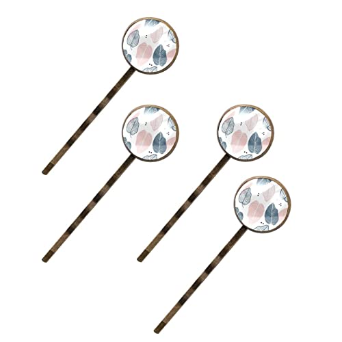 Haarspangen für Damen, florale Blätter, flach, 4 Stück Haarspangen für Damen, florale Blätter, flach, 4 Stück von Folytop
