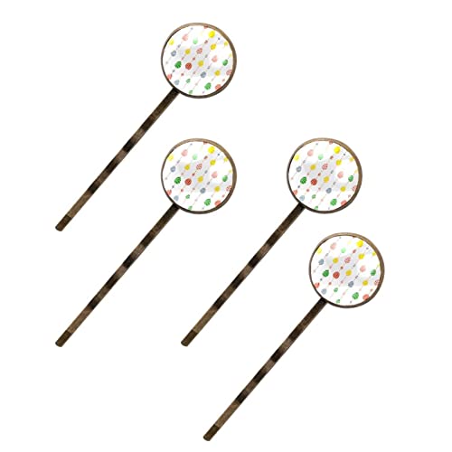 Haarspangen mit niedlichen Ostereiern, Haarspangen, Seitenclip, Haarspange für Damen, 4 Stück Haarspangen mit niedlichen Ostereiern, Haarspangen, Seitenclip, Haarspange für Damen, 4 Stück von Folytop