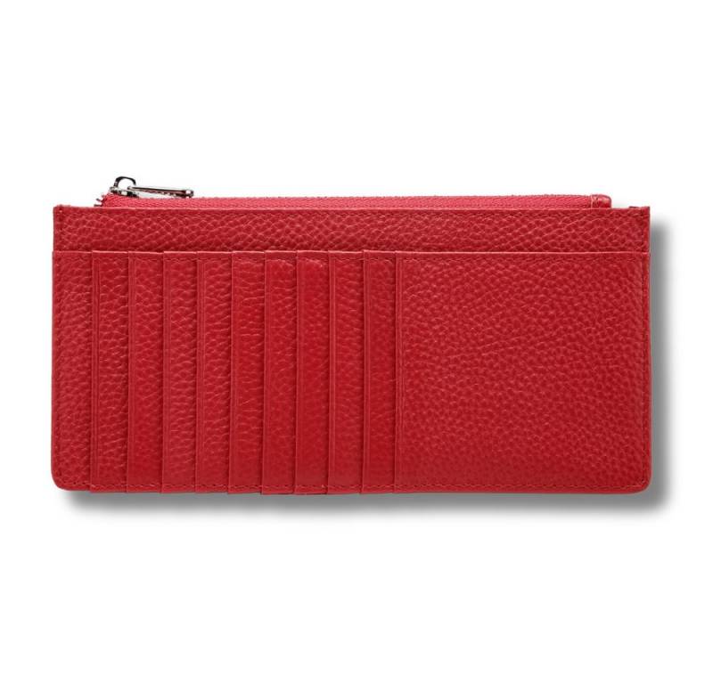 Fomax Geldbörse Damen aus echtem Leder, elegantes Portemonnaie, mit übersichtlicher Anordnung und Handyfach von Fomax