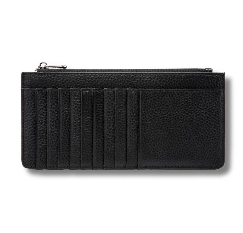 Fomax Geldbörse Damen aus echtem Leder, elegantes Portemonnaie, mit übersichtlicher Anordnung und Handyfach von Fomax