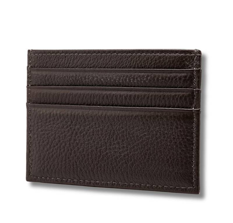 Fomax Kartenetui aus echtem Leder, eleganter Kartenhalter, mit übersichtlicher Anordnung, verschiedene Farben von Fomax