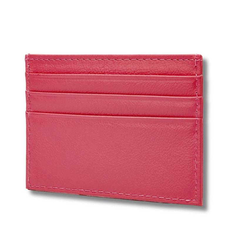 Fomax Kartenetui aus echtem Leder, eleganter Kartenhalter, mit übersichtlicher Anordnung, verschiedene Farben von Fomax