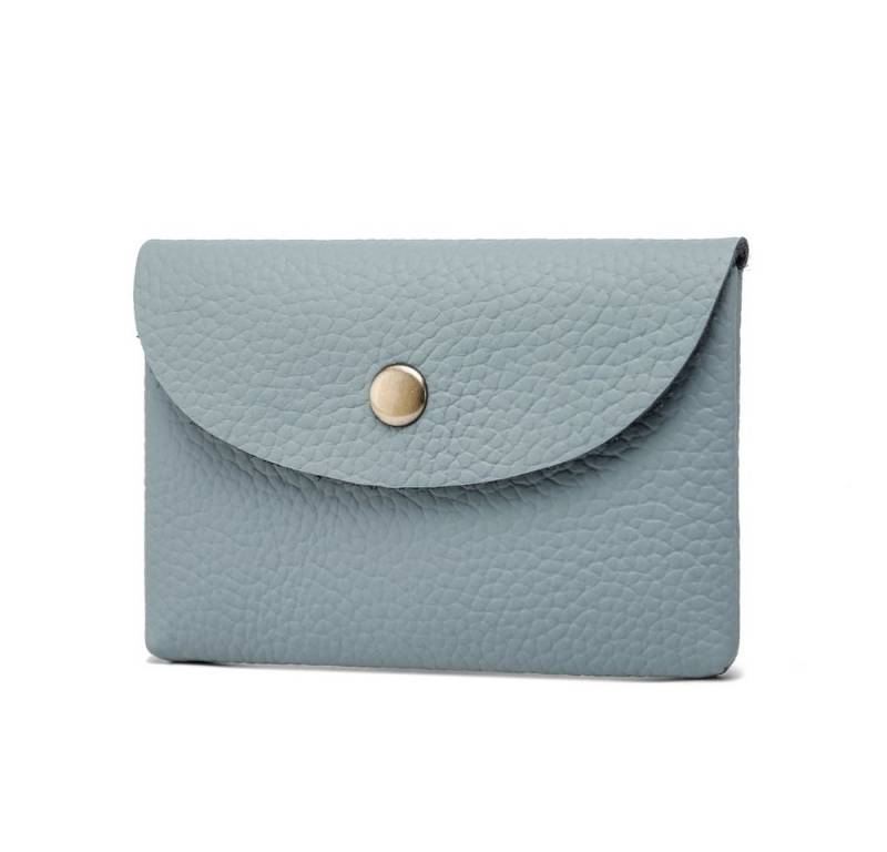 Fomax Kartenetui aus hochwertigem Echtleder, Kompakte Kartentasche für bis zu 20 Karten, Leicht, Handlich und Stilvoll von Fomax