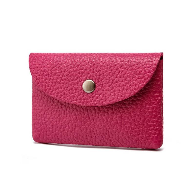 Fomax Kartenetui aus hochwertigem Echtleder, Kompakte Kartentasche für bis zu 20 Karten, Leicht, Handlich und Stilvoll von Fomax