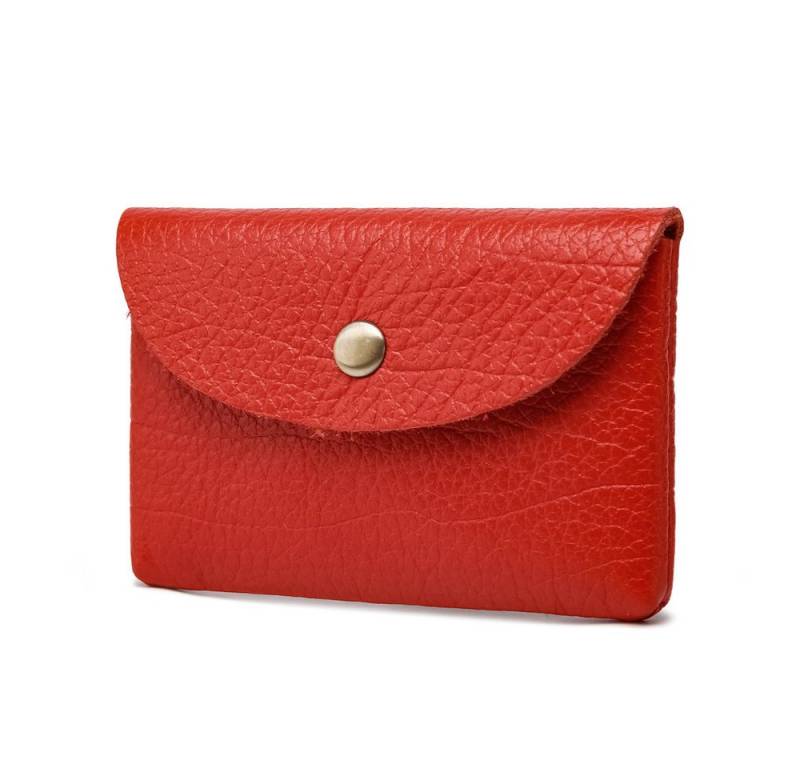 Fomax Kartenetui aus hochwertigem Echtleder, Kompakte Kartentasche für bis zu 20 Karten, Leicht, Handlich und Stilvoll von Fomax