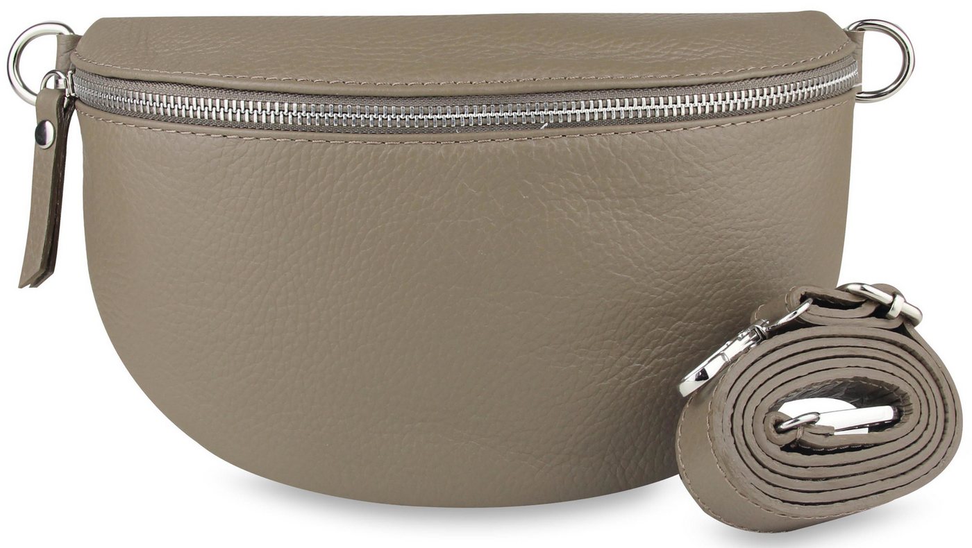 Fomax Umhängetasche Elegante Damen Umhängetasche aus italienischem Echtleder, mit silbernem Verschluss Fomax Umhängetasche Elegante Damen Umhängetasche aus italienischem Echtleder, mit silbernem Verschluss von Fomax