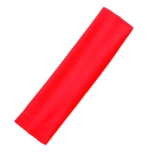 Stirnband 1PC Stil Absorbieren Schweiß Stirnband Candy Farbe Haarband Haar Zubehör for Frauen(Red) von FonHNDG