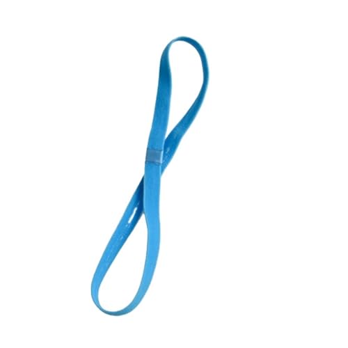 Stirnband 1PCS Frauen Einfarbig Elastische Haar Bands Yoga Stirnband Turban Make-Up Haar Hoop Vintage Headwrap Haar Zubehör(Style 2-blue) von FonHNDG