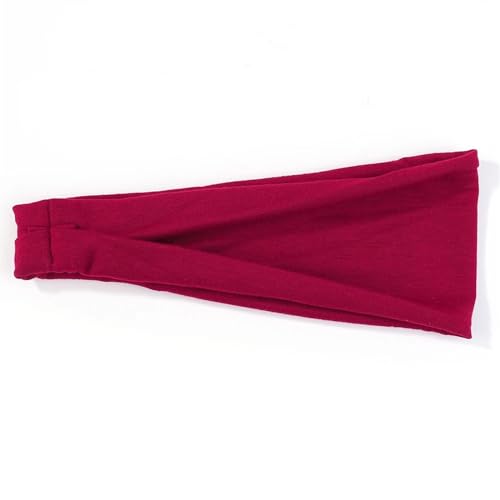 Stirnband Absorbieren Schweiß Sport Haarbänder Elastische Yoga Haarbänder Stirnband Frauen Männer Laufen Fitness Turban Outdoor Gym Kopf Wrap Bandana(2472-33) von FonHNDG