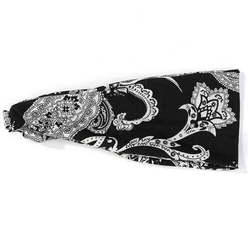 Stirnband Absorbieren Schweiß Sport Haarbänder Elastische Yoga Haarbänder Stirnband Frauen Männer Laufen Fitness Turban Outdoor Gym Kopf Wrap Bandana(2682-4) von FonHNDG