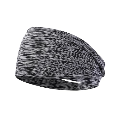 Stirnband Absorbieren Schweiß Sport Haarbänder Elastische Yoga Haarbänder Stirnband Frauen Männer Laufen Fitness Turban Outdoor Gym Kopf Wrap Bandana(3666-11) von FonHNDG