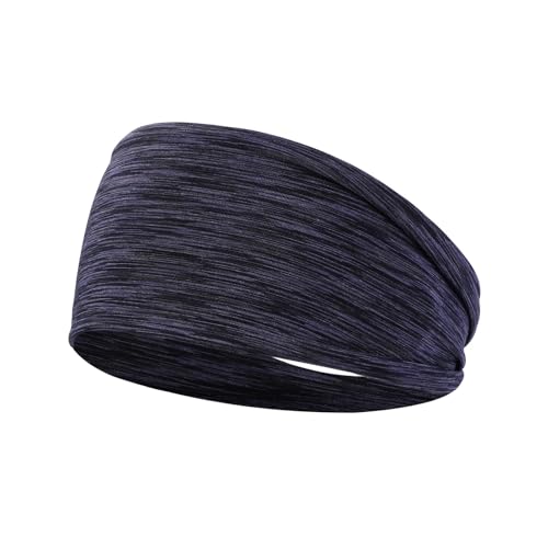Stirnband Absorbieren Schweiß Sport Haarbänder Elastische Yoga Haarbänder Stirnband Frauen Männer Laufen Fitness Turban Outdoor Gym Kopf Wrap Bandana(3666-12) von FonHNDG