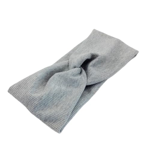 Stirnband Baumwolle Elastische Knoten Stirnbänder Haar Zubehör for Frauen Mädchen Twist Kreuz Haarband Make-Up Kopf Band Dame Haar Halter(ZL006) von FonHNDG