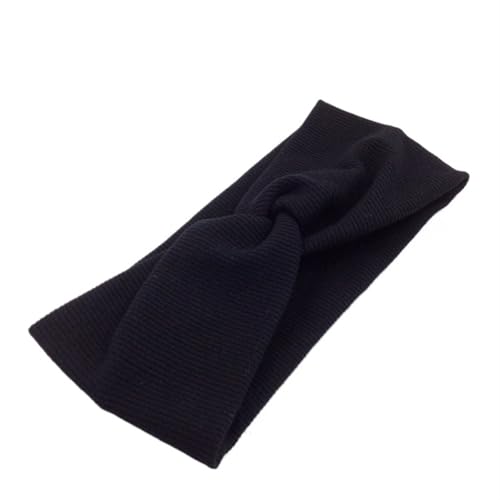 Stirnband Baumwolle Elastische Knoten Stirnbänder Haar Zubehör for Frauen Mädchen Twist Kreuz Haarband Make-Up Kopf Band Dame Haar Halter(ZL011) von FonHNDG