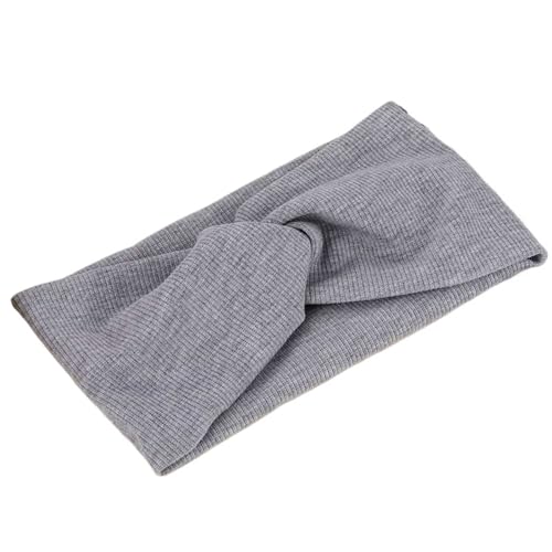 Stirnband Baumwolle elastische Knoten Stirnbänder Haarschmuck for Mädchen Twist Cross Haarband Make-up Kopf Band Haargummis(ZLHH1134-3) von FonHNDG