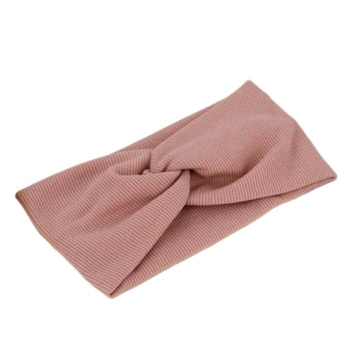 Stirnband Baumwolle elastische Knoten Stirnbänder Haarschmuck for Mädchen Twist Cross Haarband Make-up Kopf Band Haargummis(ZLHH1134-4) von FonHNDG