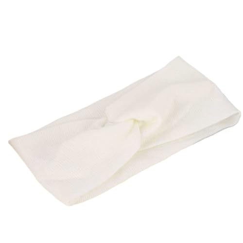 Stirnband Baumwolle elastische Knoten Stirnbänder Haarschmuck for Mädchen Twist Cross Haarband Make-up Kopf Band Haargummis(ZLHH1620-1) von FonHNDG