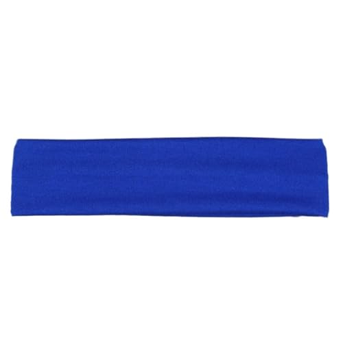 Stirnband Elastisches Baumwoll-Haarband, Stirnbänder for Damen und Herren, solides Laufen, Fitness, Yoga, Haarbänder, Stretch, Make-up, Haar-Accessoires(Dark Blue) von FonHNDG