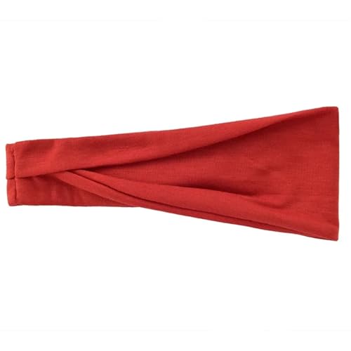Stirnband Frauen Einfarbig Elastische Haarbänder Yoga Stirnband Turban Make-Up Haar Hoop Headwrap Haar Zubehör(Color21) von FonHNDG