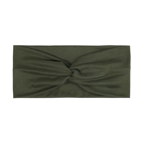 Stirnband Frauen Kreuz Einfarbig Haarbänder Mädchen Leopardenmuster Blume Stirnbänder Vintage Turban Make-Up Haar Zubehör(2682-13) von FonHNDG
