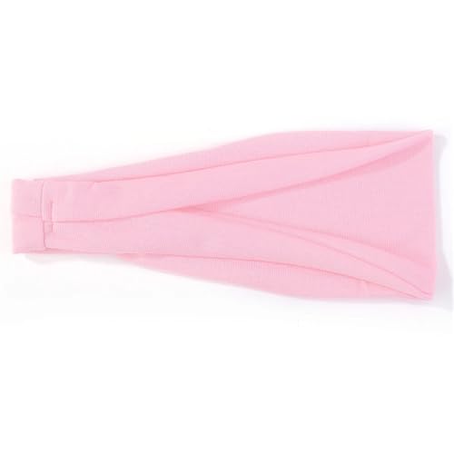 Stirnband Frauen Kreuz Einfarbig Haarbänder Mädchen Leopardenmuster Blume Stirnbänder Vintage Turban Make-Up Haar Zubehör(3541-2) von FonHNDG