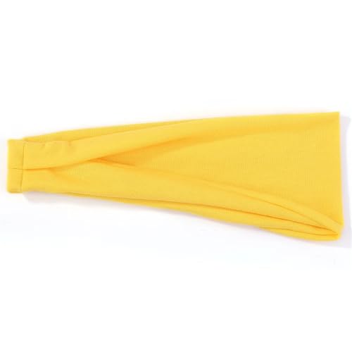 Stirnband Frauen Kreuz Einfarbig Haarbänder Mädchen Leopardenmuster Blume Stirnbänder Vintage Turban Make-Up Haar Zubehör(3541-6) von FonHNDG