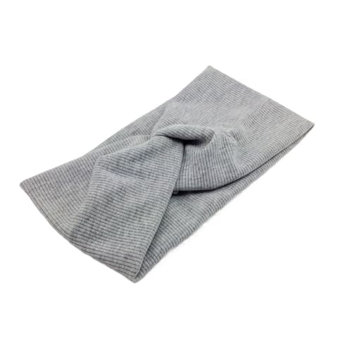 Stirnband Kreuzgeknotete Haarbänder, waschbares Gesicht, Haarhalter, weiche Sport-Haarbänder for Frauen und Mädchen, Kopfbedeckung, Stirnband, Haar-Accessoires(Gray) von FonHNDG