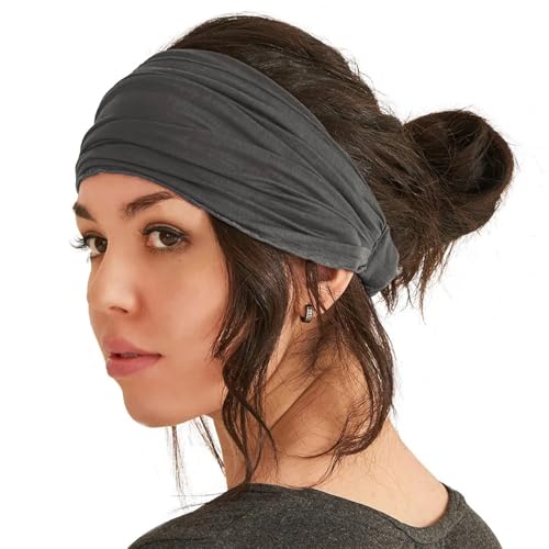 Stirnband Sport-Haar-Accessoires Strick-Stirnband Bequeme leichte japanische Bandana-Stirnbänder for Männer und Frauen(Green) von FonHNDG