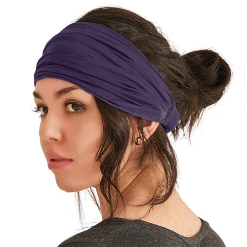 Stirnband Sport-Haar-Accessoires Strick-Stirnband Bequeme leichte japanische Bandana-Stirnbänder for Männer und Frauen(H) von FonHNDG
