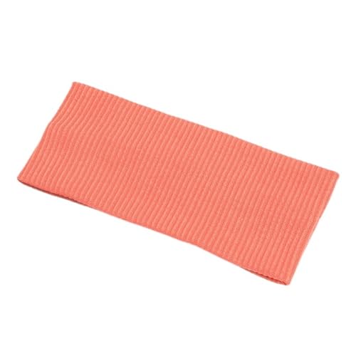 Stirnband Sport Radfahren Gesicht Waschen Haarbänder Weiche Baumwolle Gestrickte Stirnband for Frauen Mädchen Bandanas Haar Zubehör(Orange) von FonHNDG