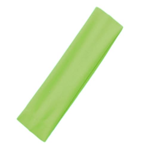 Stirnband Sport-Stirnbänder for Damen, einfach verstellbar, for Herren, Laufen, absorbieren Schweiß, elastische Haarbänder, verschmutztes Stirnband(Light green) von FonHNDG