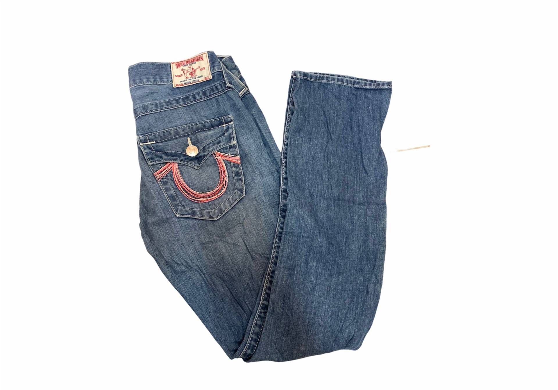 Vintage 90Er Jahre True Religion Rainbow Jordan Frauen Jeans Regenbogen True Denim von FongfongStudio