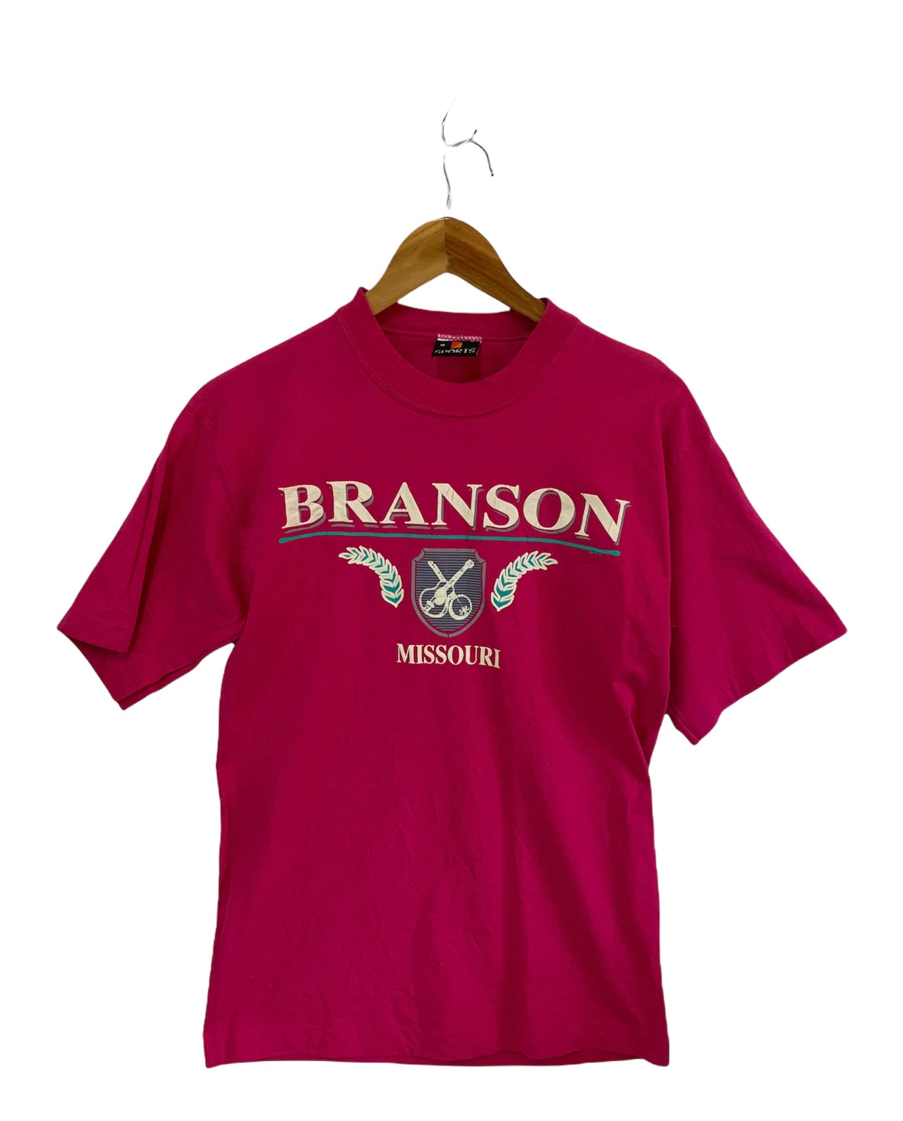 Vintage 90Er Jahre Tshirt Von Branson Missouri in Pink von FongfongStudio