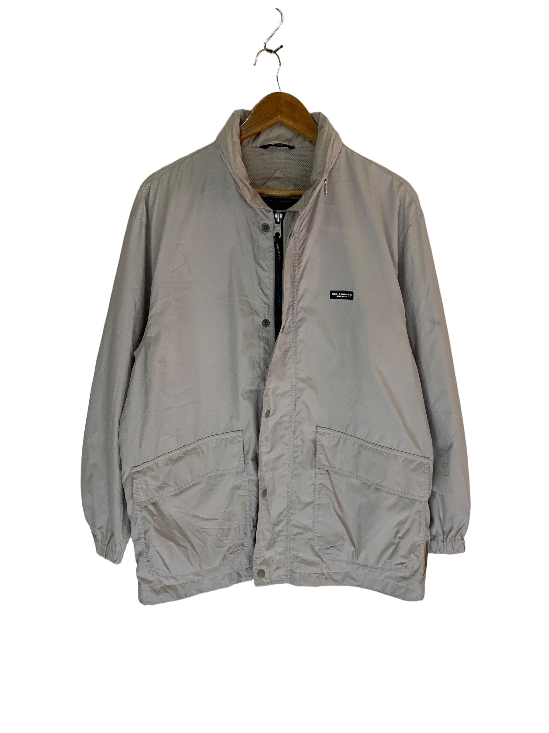 Vintage Air France Windjacke Jacke Reißverschluss Vintage Air France Windjacke Jacke Reißverschluss von FongfongStudio