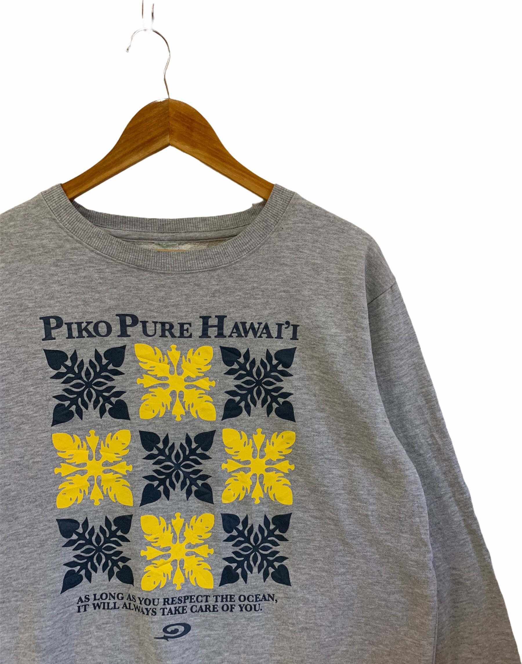 Vintage Piko Hawaii Sweatshirt Big Logo Flora Pullover Missing Tag von FongfongStudio