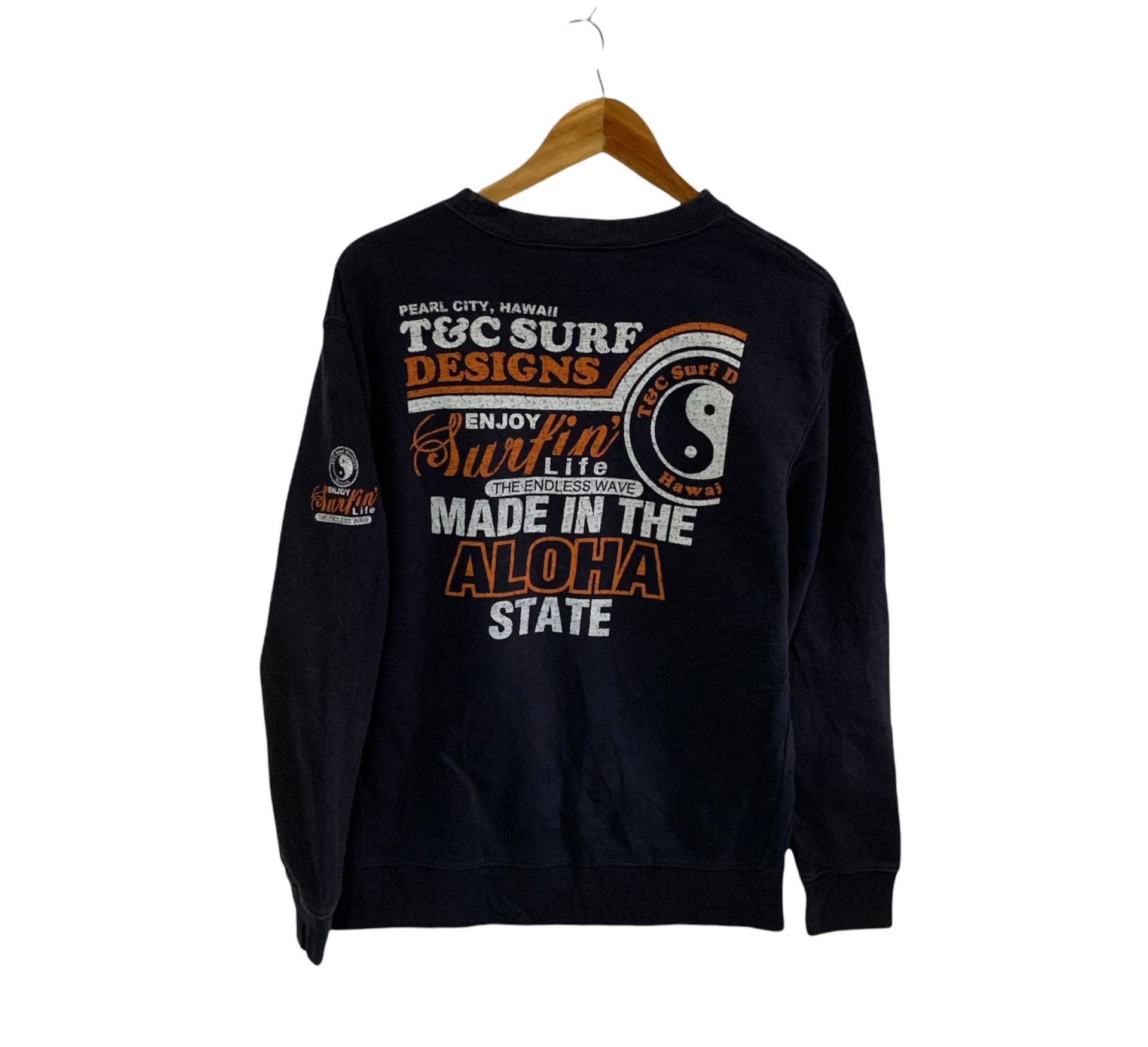 Vintage T&c Surf Sweatshirt Made in Aloha Big Logo Pullover Australien Rundhalsausschnitt von FongfongStudio