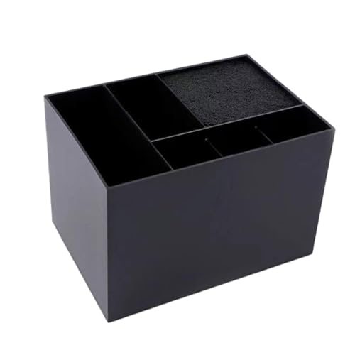 Fonowx Barber Shop Scheren-Organizer-Ständer, Friseurscherenhalter, Scherenblock für Clips, Schwarz 6 Gitter Fonowx Barber Shop Scheren-Organizer-Ständer, Friseurscherenhalter, Scherenblock für Clips, Schwarz 6 Gitter von Fonowx