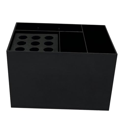 Fonowx Barber Shop Scheren-Organizer-Ständer, Friseurscherenhalter, Scherenblock für Clips, Schwarz 9 Löcher Fonowx Barber Shop Scheren-Organizer-Ständer, Friseurscherenhalter, Scherenblock für Clips, Schwarz 9 Löcher von Fonowx